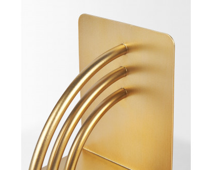 Mercana - Hope Gold Metal Bookends