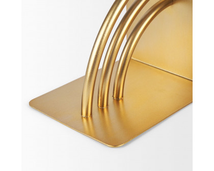 Mercana - Hope Gold Metal Bookends