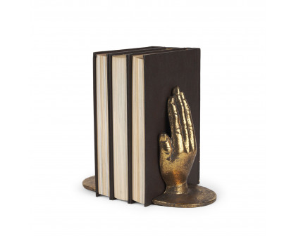 Mercana - Praying Hands Cast Iron Book Ends