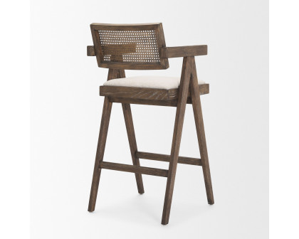 Mercana Indie Tall Counter Stool - Brown