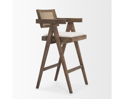 Mercana Indie Tall Counter Stool - Brown