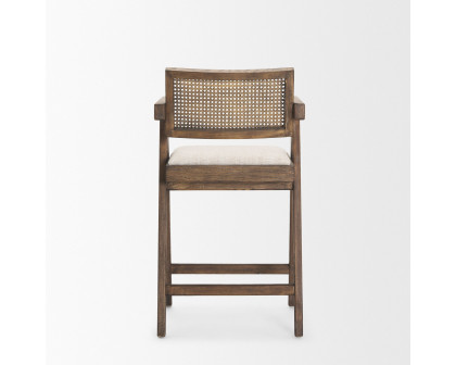 Mercana Indie Medium Counter Stool - Brown