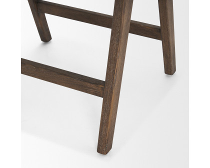 Mercana Indie Medium Counter Stool - Brown