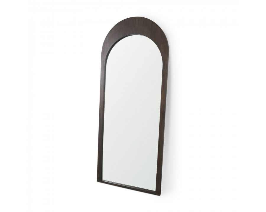 Mercana - Celeste Wood Arched Floor Mirror