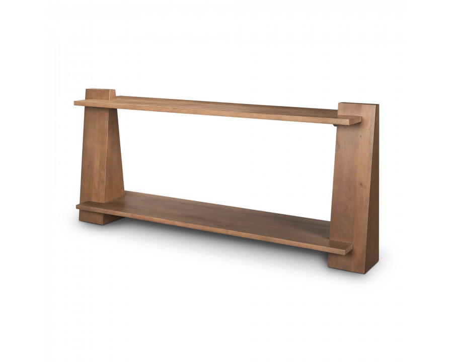 Mercana - Eula Medium Brown Wood Console Table