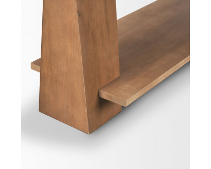 Mercana - Eula Medium Brown Wood Console Table