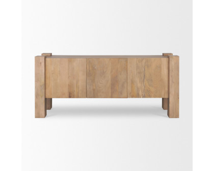 Mercana Beth Sideboard - Light Brown, Wood