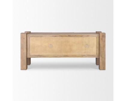 Mercana Beth Sideboard - Light Brown, Wood