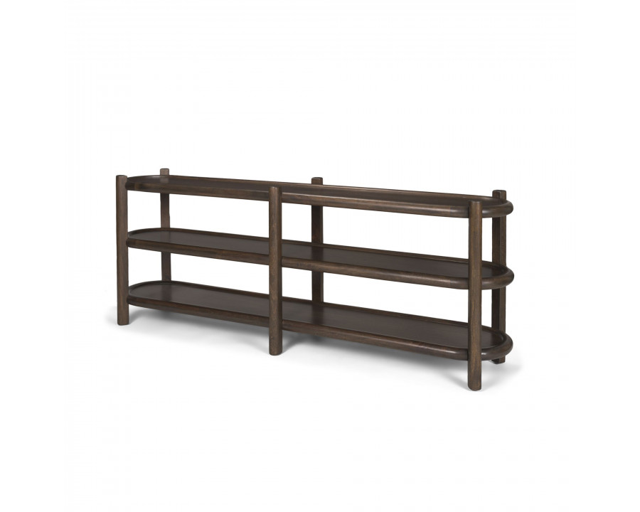 Mercana - Romi Console Table with 3 Shelves