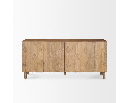 Mercana Heera Sideboard - Light Brown