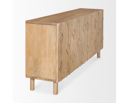 Mercana Heera Sideboard - Light Brown