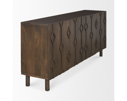 Mercana Heera Sideboard - Dark Brown