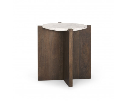 Mercana - Bianca Round Accent Table