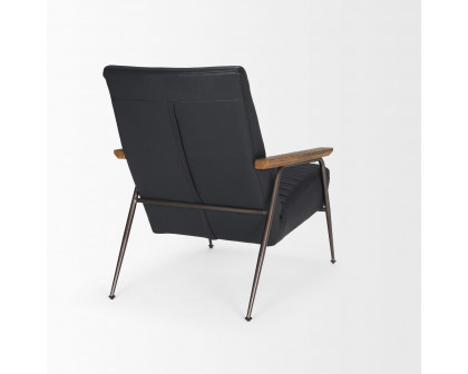 Mercana Grosjean Accent Chair - Matte Black