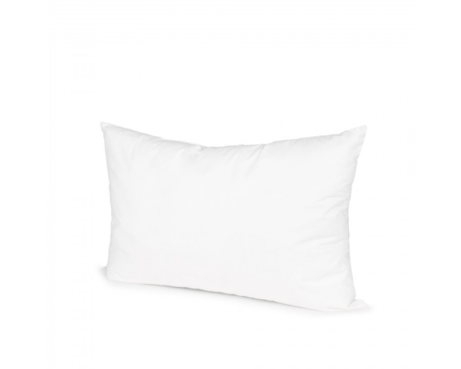 Mercana Down Fill Pillow Insert 15 x 23 - White