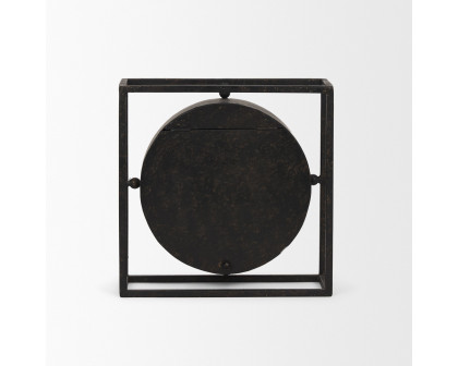 Mercana - Raisa Black Table Clock