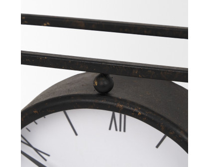 Mercana - Raisa Black Table Clock