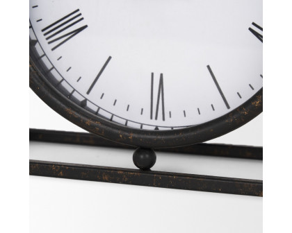 Mercana - Raisa Black Table Clock