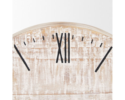 Mercana - Raja Matte Black Metal Table Clock