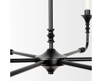 Mercana Gabriel Small Chandelier - Black