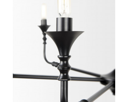 Mercana Gabriel Small Chandelier - Black