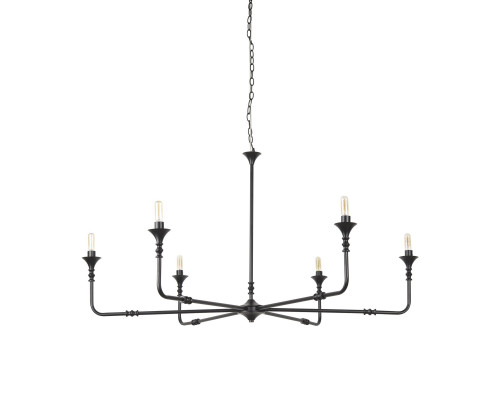 Mercana Gabriel Large Chandelier - Black