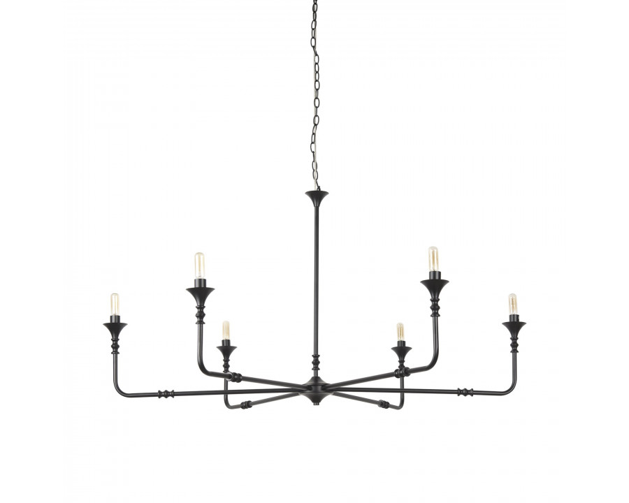 Mercana Gabriel Large Chandelier - Black