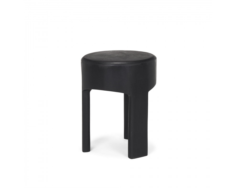 Mercana - Riya Counter Stool in Black, Wood