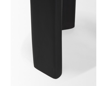 Mercana - Riya Counter Stool in Black, Wood