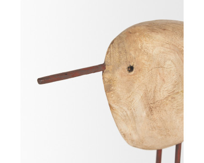 Mercana - Riri Wooden Bird Decorative Object