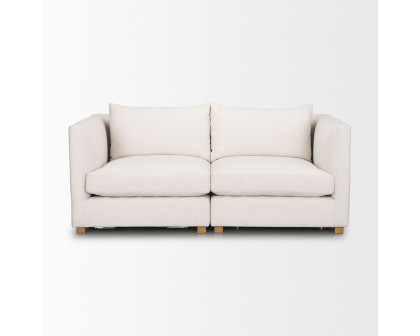 Mercana Halston 2 Piece Sofa - Oatmeal