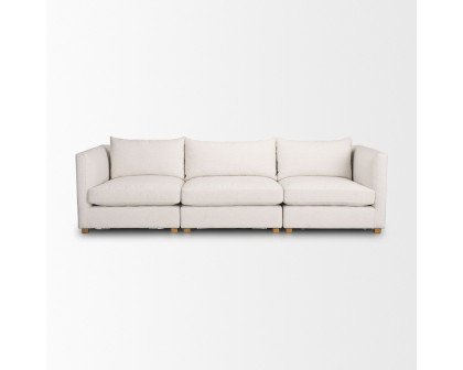 Mercana Halston 3 Piece Sofa - Oatmeal