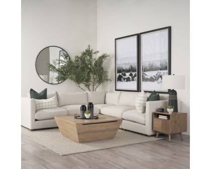 Mercana Halston 5 Piece Sectional - Oatmeal