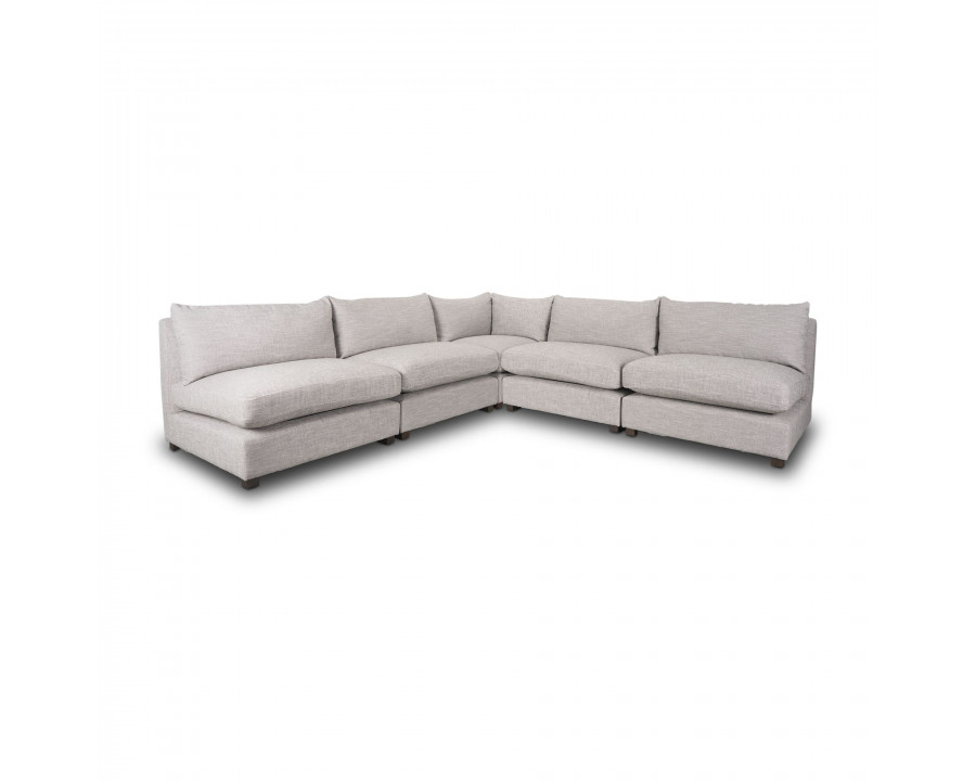 Mercana - Halston 5 Piece Sectional