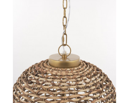 Mercana Sana Tall Pendant Light - Gold