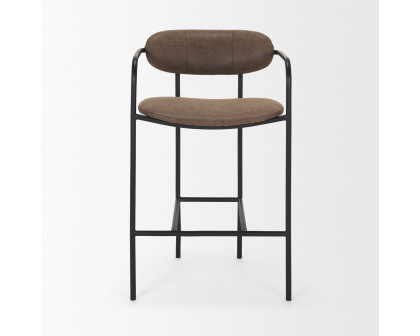 Mercana Parker 36" Counter Stool - Brown/Black