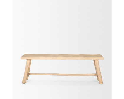 Mercana - Sekou Bench in Light Brown