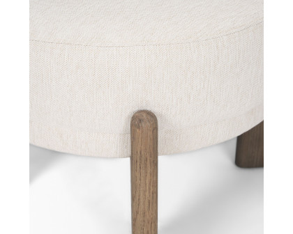 Mercana - Souvik Accent Chair in Oatmeal, Fabric