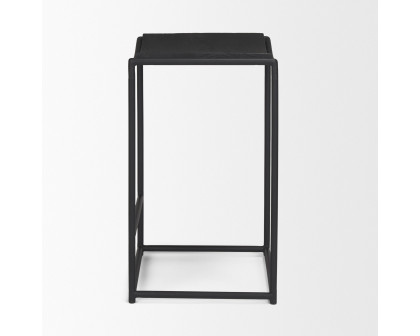 Mercana Taniel Counter Stool - Black, Wood