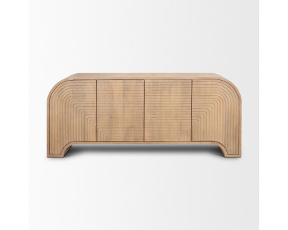 Mercana Sorina Sideboard - Light Brown, Wood