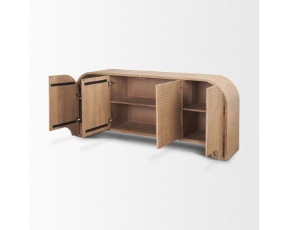 Mercana Sorina Sideboard - Light Brown, Wood