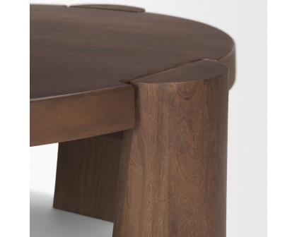 Mercana - Tammar Round Wood with Tapered Legs Coffee Table