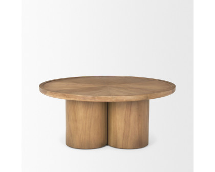 Mercana Tavi Round Coffee Table - Brown