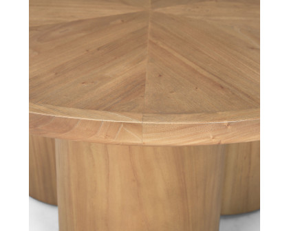 Mercana Tavi Round Coffee Table - Brown