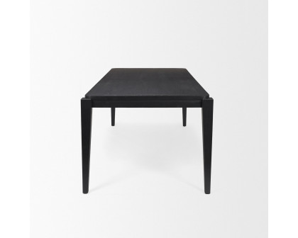 Mercana Teva Rectangular Dining Table - Black