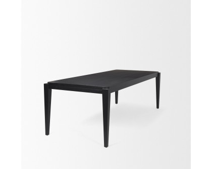 Mercana Teva Rectangular Dining Table - Black