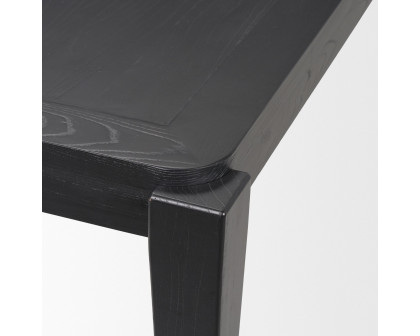 Mercana Teva Rectangular Dining Table - Black