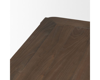 Mercana Teva Rectangular Dining Table - Dark Brown