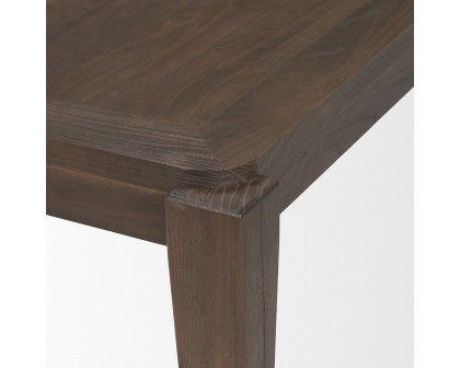 Mercana Teva Rectangular Dining Table - Dark Brown