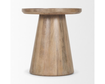 Mercana Takoda Accent Table - Light Brown